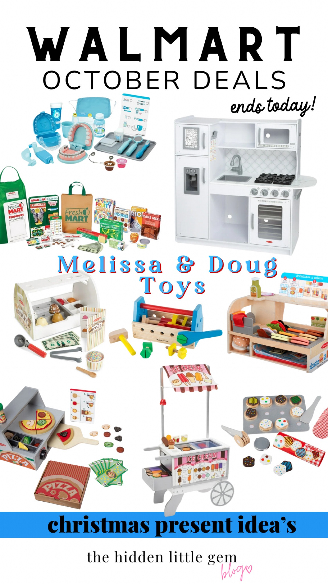 Melissa & Doug Toys on Sale • Walmart October Deals • Ends 10/13 

#LTKKids #LTKGiftGuide #LTKSaleAlert