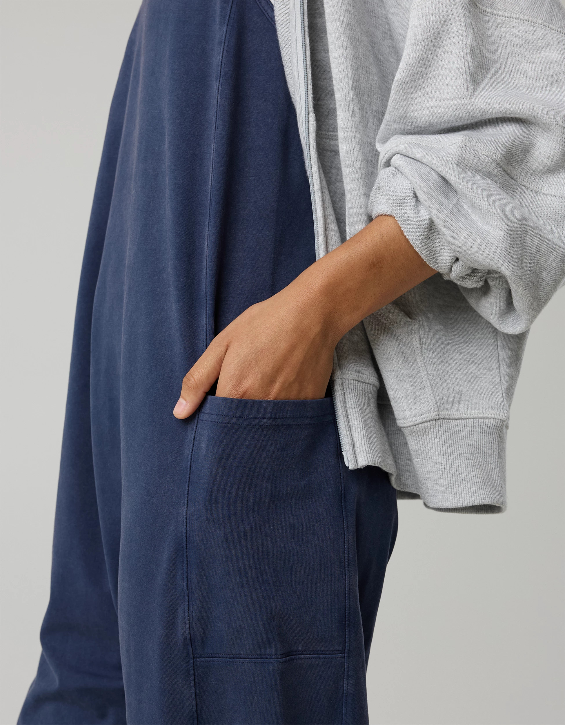 OFFLINE By Aerie OG Cotton Racerback Jumpsuit | American Eagle Outfitters (US & CA)