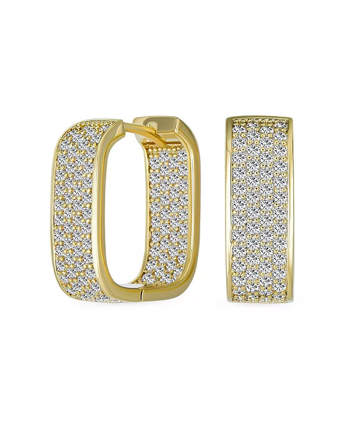 Bling Jewelry
          
        
  
      
          Bridal Micro Pave CZ Inside Out Wide Rectan... | Macy's