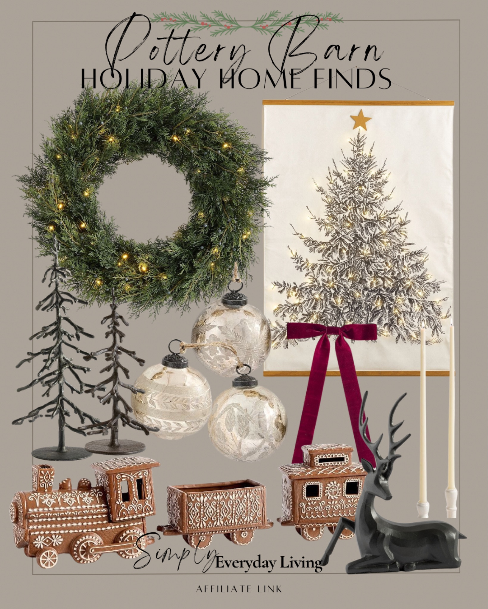 Pottery Barn Holiday Home Finds

#LTKSeasonal #LTKHoliday #LTKHome