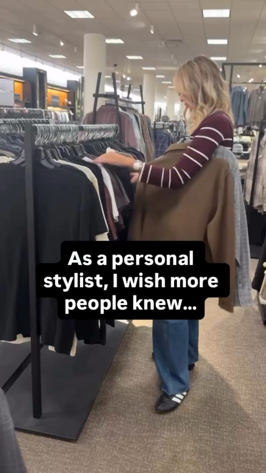 You don’t need a whole new wardrobe to feel instantly more polished — you just need the right foundation pieces that work overtime for you. 

Here are the 5 key pieces I recommend to every client who wants to feel confident and pulled-together every day: 
1️⃣ A perfectly tailored blazer – instantly elevates denim, dresses, or workwear. 
2️⃣ Dark-wash jeans – versatile enough for coffee runs and dinner dates. 
3️⃣ A go-to neutral shoe – that pairs with nearly every outfit in your closet. 
4️⃣ An effortless statement accessory – the piece that makes even basics feel styled. 
5️⃣ A layering top in your best color – the one that flatters your skin tone and works under jackets or on its own. 
When you have these 5 in rotation, you can mix, match, and style them a dozen different ways — making “I have nothing to wear” a thing of the past. ✨ 

Let’s find your 5 pieces and build from there. 📅 
Book your style session through the link in bio, and let’s make getting dressed the easiest part of your day.