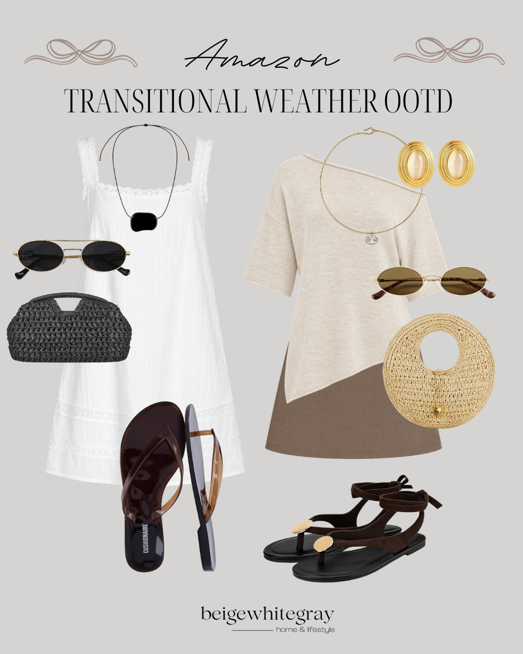 Mixing styles and vibes with some must-have Amazon pieces. #transitionalweather #AmazonFinds