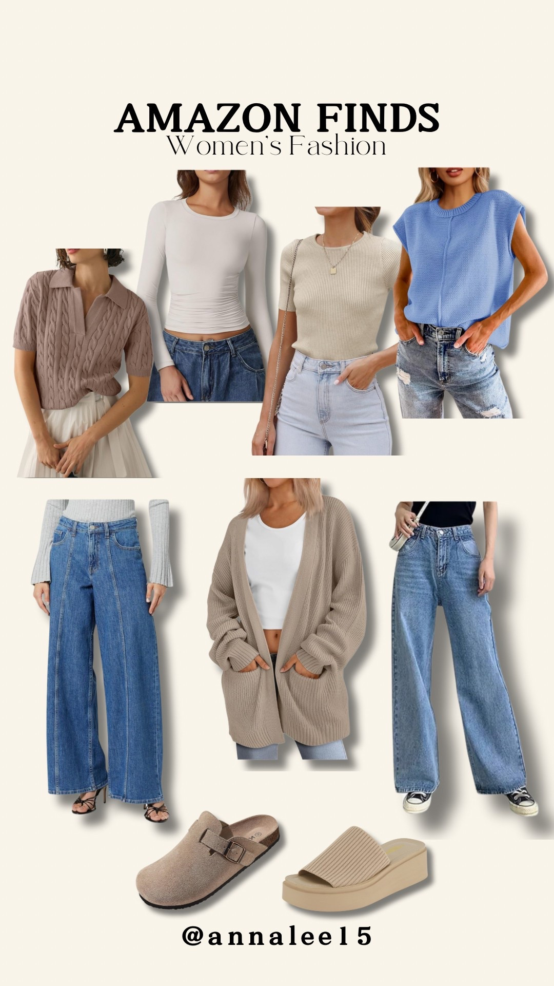 Amazon fashion finds! Find more on my Amazon storefront! spring fashion, women’s style, denim jeans, women’s tops

#LTKShoeCrush #LTKStyleTip #LTKFindsUnder50