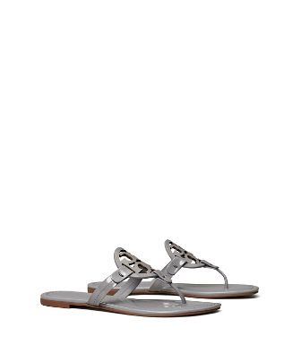 Tory Burch Miller Sandal, Leather, Extended Width | Tory Burch (US)