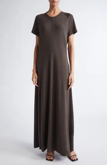 TOTEME Fluid Jersey Maxi T-Shirt Dress | Nordstrom | Nordstrom