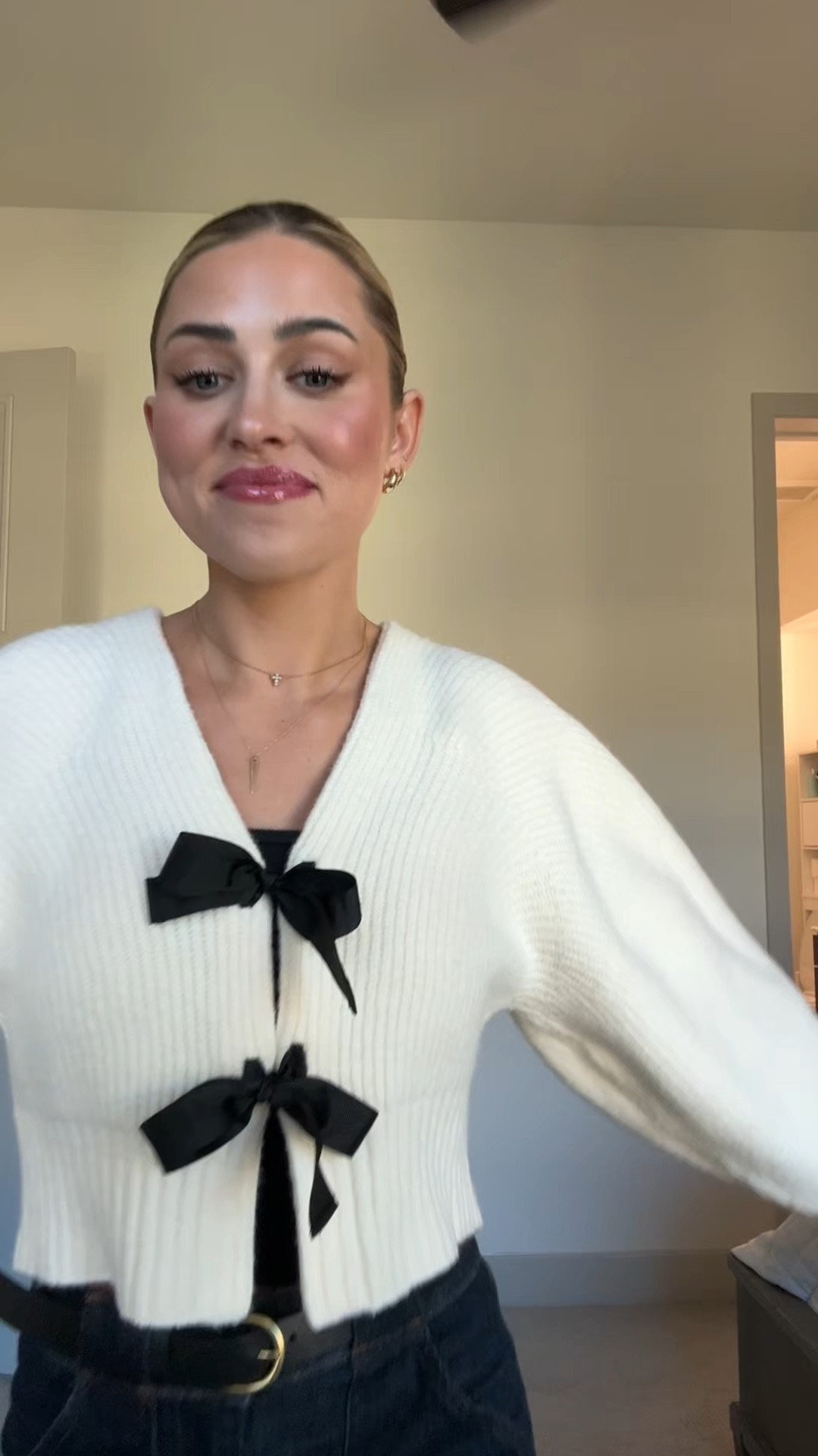 this Anthropologie bow sweater >>> #falloutfit #bowsweater 

#LTKSeasonal