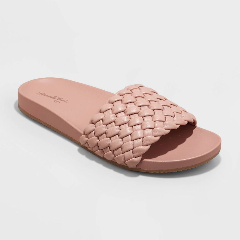 Women's Polly Woven Slide Sandals - Universal Thread™ | Target