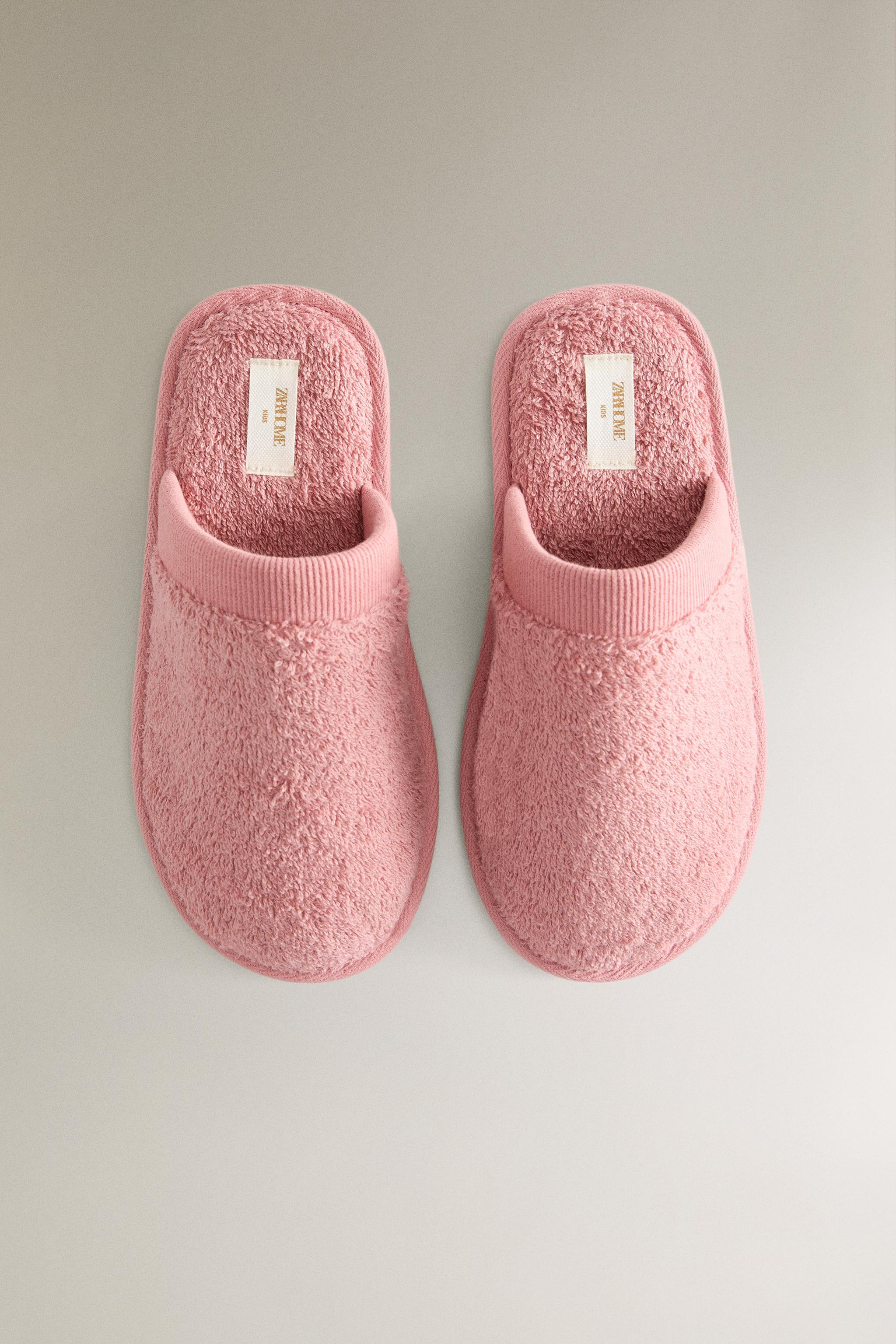KIDS MULE TOWEL SLIPPERS | Zara US