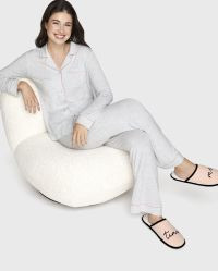 Womens Modal Pajama Top And Pants Set - h/t lunar | PJ Place