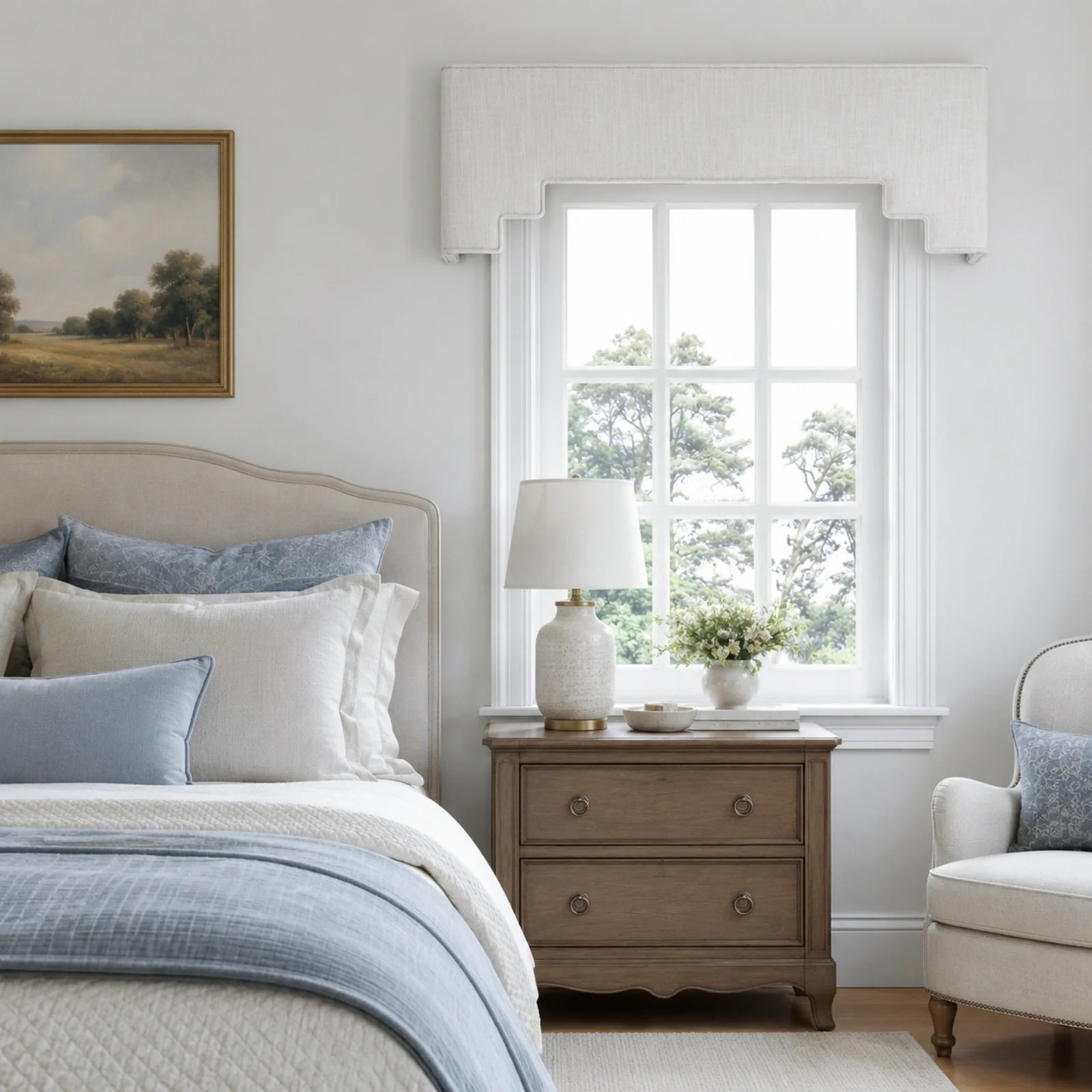 Solid Decorative Stepped Cornice Board | TWOPAGES