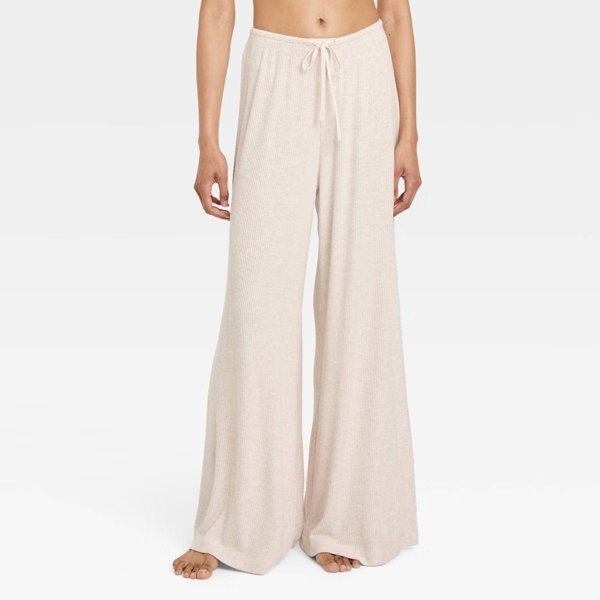 Women's Cozy Ribbed Wide Leg Pants - Auden™ | Target