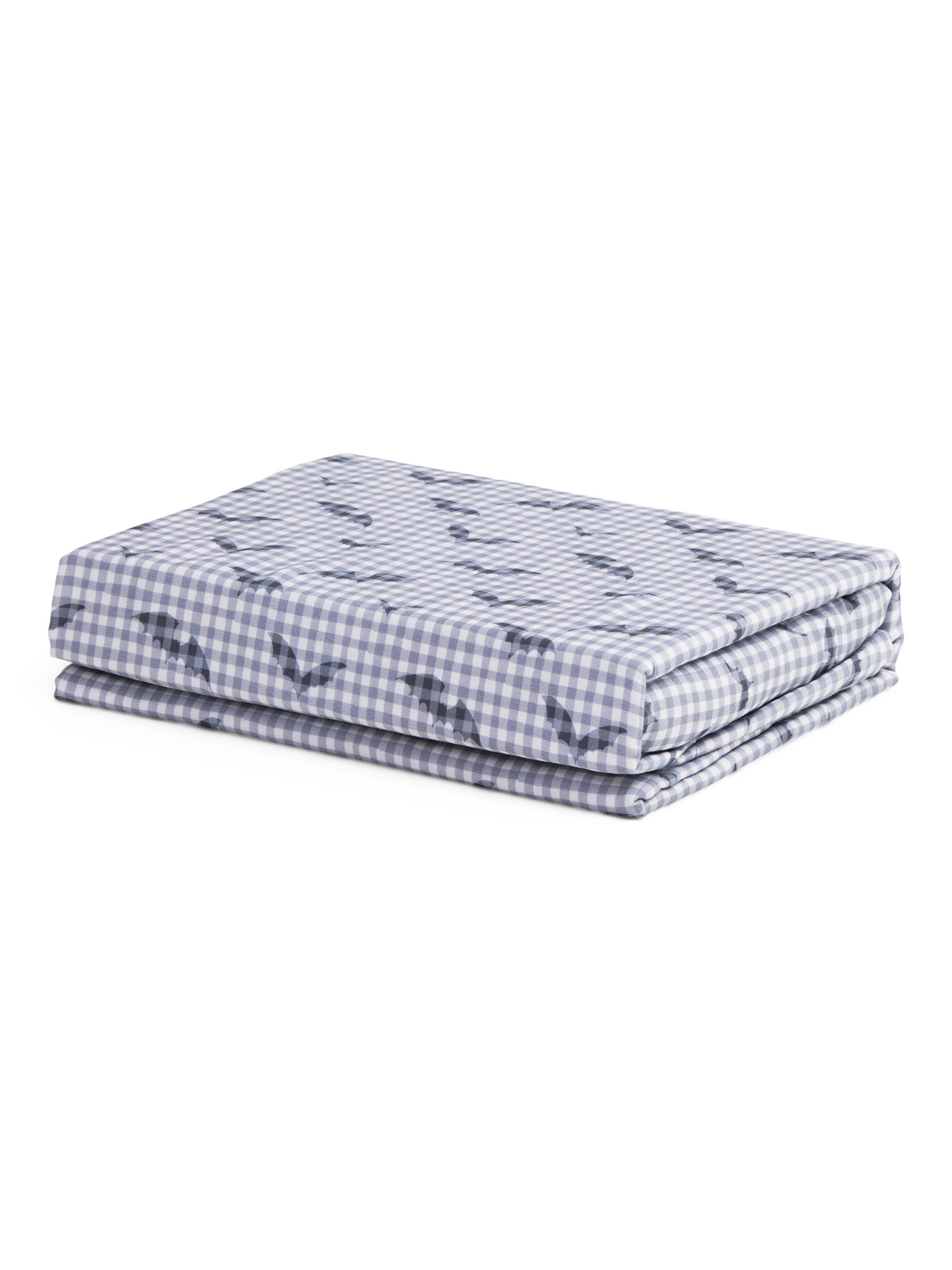 Bat Picnic Gingham Sheet Set | TJ Maxx