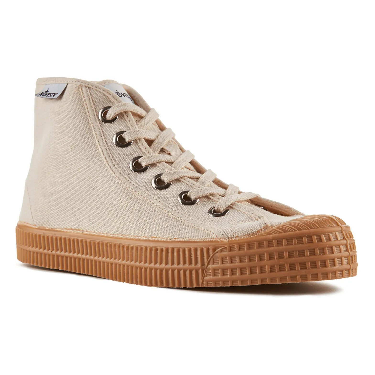 Baskets Mid Vegan | Ecru | Smallable