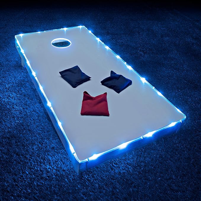 Brightz TossBrightz LED Cornhole Lights for Board and Hole - 2 String Set for Corn Hole, Bean Bag... | Amazon (US)