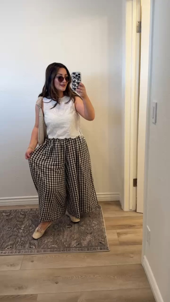 Petite friendly spring outfit! 

Petite friendly pants size small White bralette size med 
White tie top size xs 

Petite outfits, petite style, petite outfit ideas

#LTKPetite #LTKFindsUnder50 #LTKStyleTip
