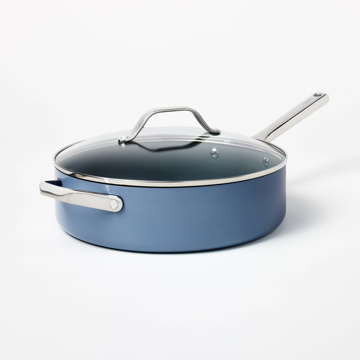 5qt Nonstick Ceramic Coated Aluminum  Saute Pan - Figmint™ | Target
