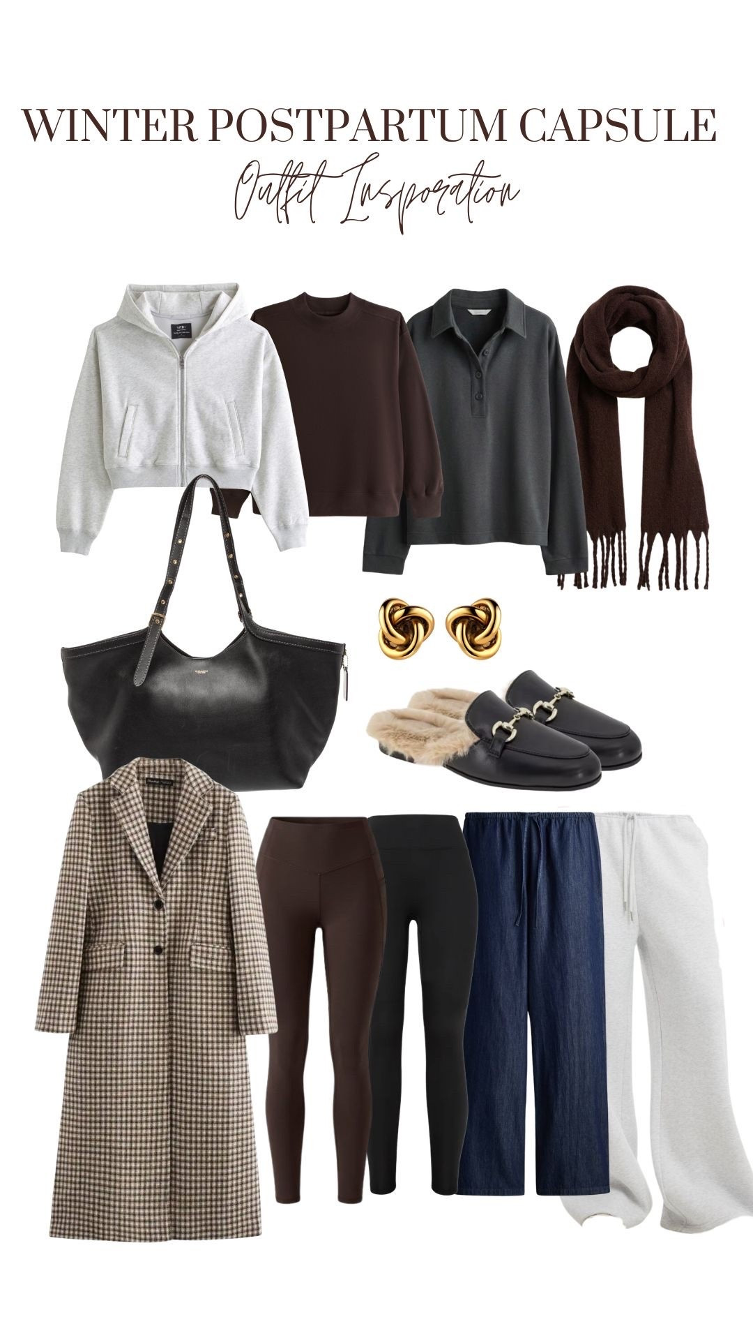 Winter postpartum capsule wardrobe

#LTKmomlife