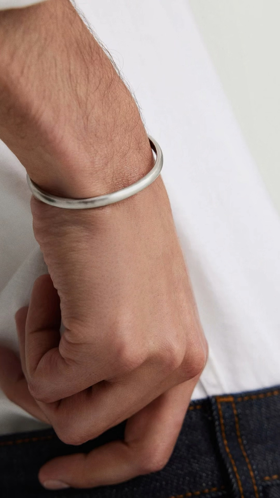 Slim Cuff Brushed Sterling Silver 
$168

#LTKWatchNow #LTKMens #LTKGiftGuide