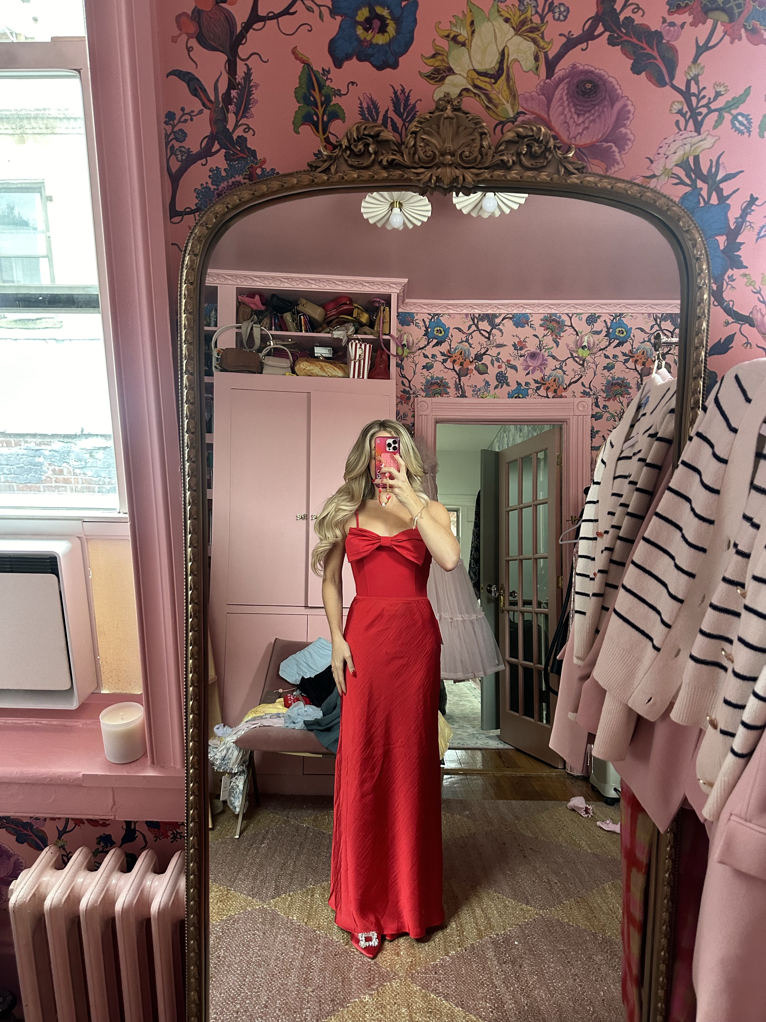 Try on 11.10 ✨ target bow bodysuit wearing size xs only $20 (runs large size down if between sizes) and slip skirt wearing size xs fit is TTS ❤️ 

#LTKHoliday #LTKFindsUnder50 #LTKSeasonal