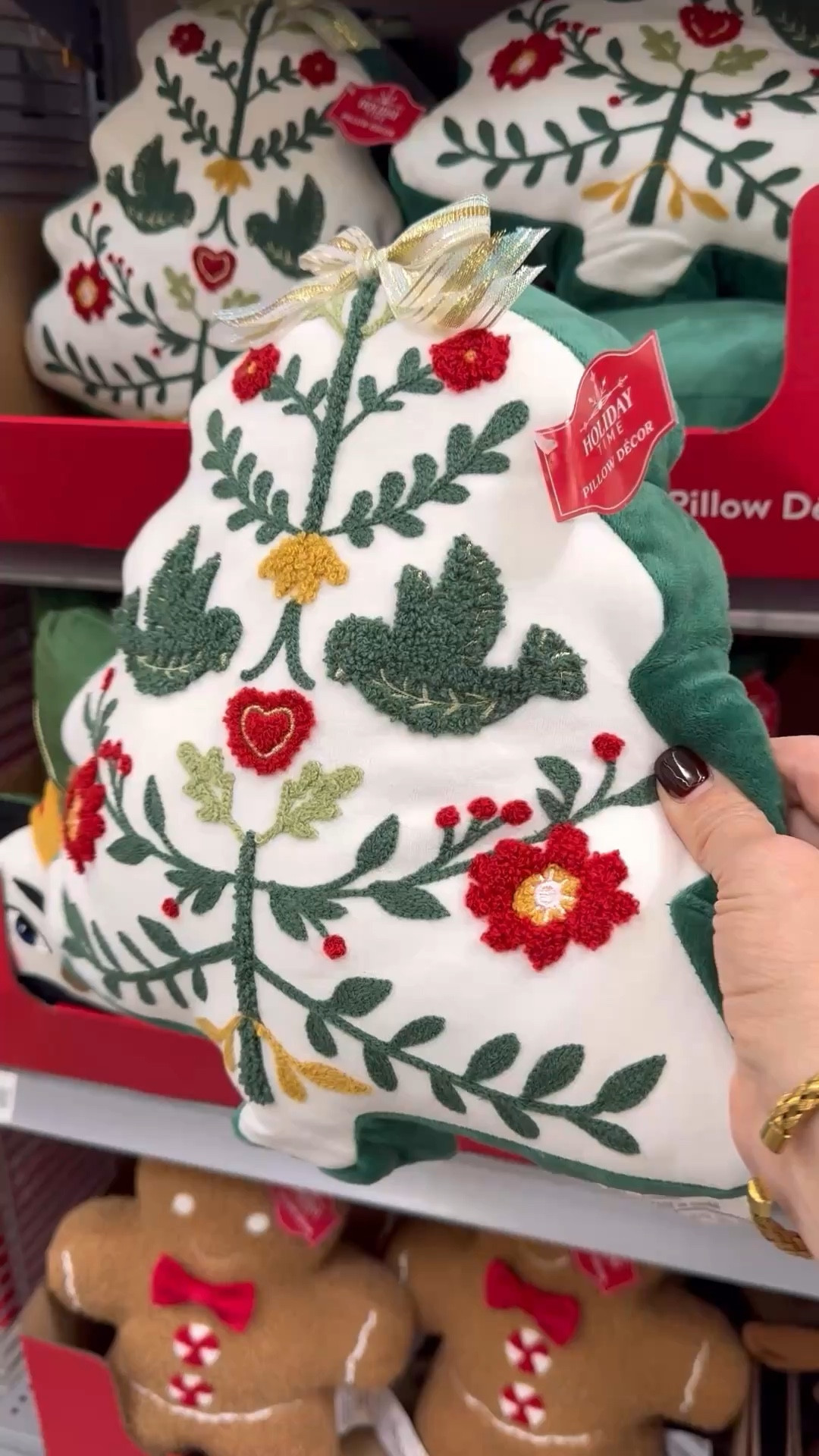 Festive Chrisrmas pillows under $10! 

#LTKSeasonal