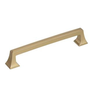 Amerock Mulholland 6-5/16 in (160 mm) Center-to-Center Golden Champagne Drawer Pull-BP53530BBZ - ... | The Home Depot