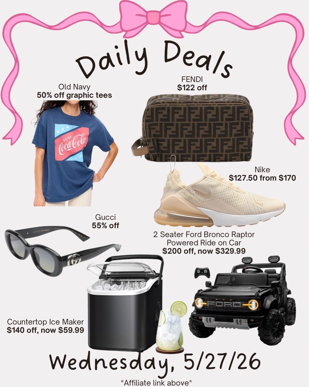 Daily deals

#LTKSaleAlert #LTKHome #LTKSeasonal