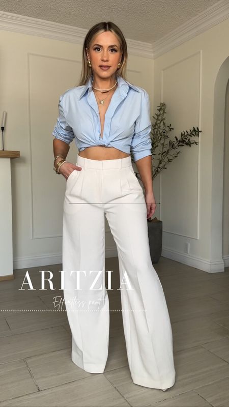 Aritzia's Effortless Pant in size 6R #aritziapartner

✔️ pants in 6R in the color matte pearl

#LTKstyletip #LTKworkwear #LTKU