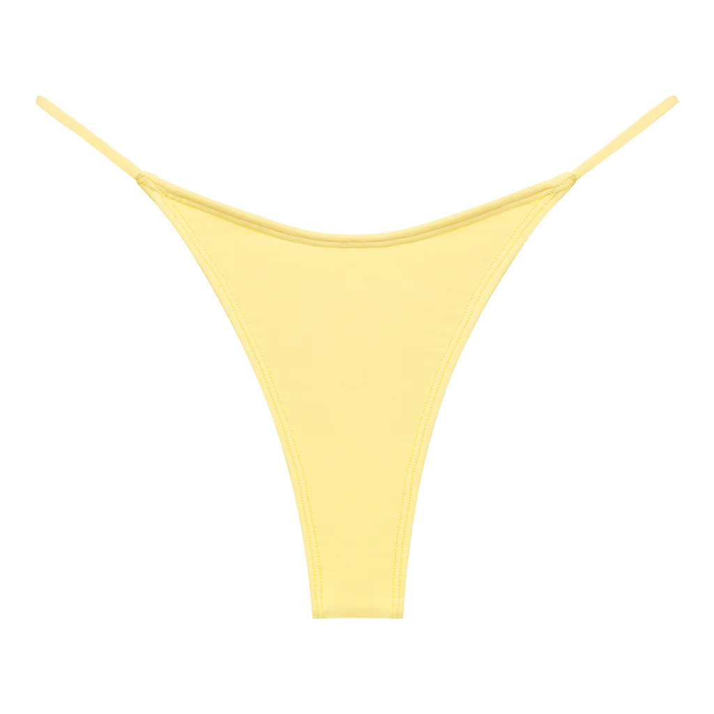 Yellow Pastel Celeste Bikini Bottom | Montce