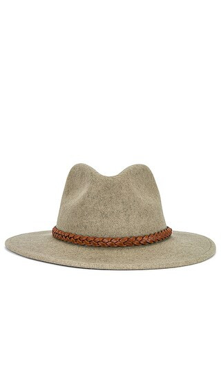 Messer Western Fedora in Heather Natural | Revolve Clothing (Global)