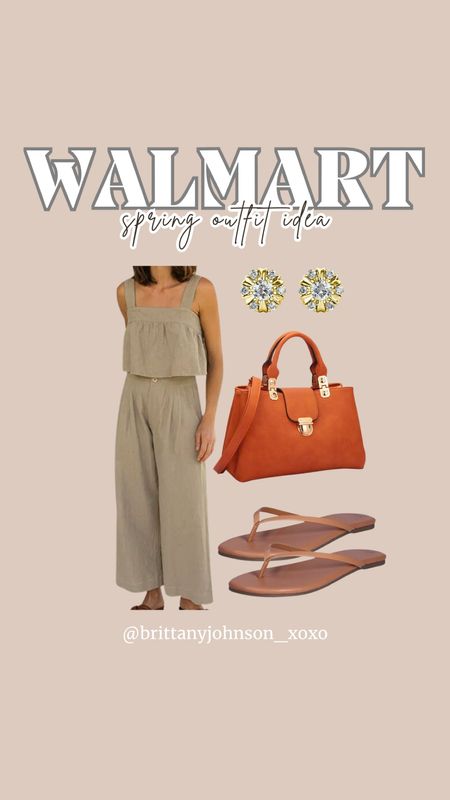 Walmart spring outfit idea 🤎

Women’s fashion, women’s spring outfit, spring look, spring styles, 2 piece outfit, outfit set, lounge set, cute bag, purse, brown purse, brown accessories, bags, affordable fashion, affordable outfit, flip flops, spring sandals, spring shoes, women’s shoes, spring outfit inspo, gold earrings, cute earrings, spring brunch, brunch outfit, girls day, beach vacay, beach vacation outfit, travel outfit, beach outfit, mom fashion, midsize outfit 

#LTKfindsunder50 #LTKtravel #LTKstyletip
