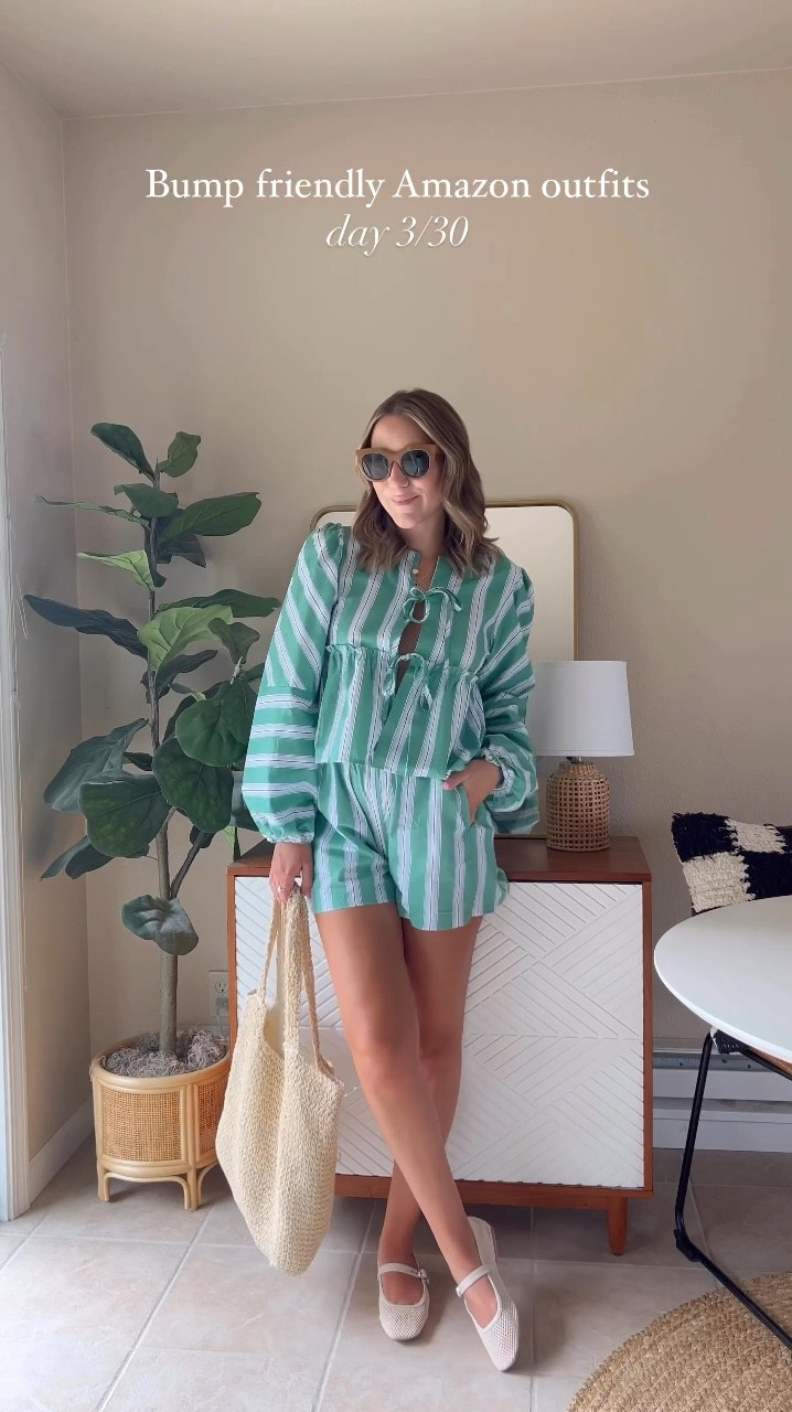 30 days of bump friendly Amazon outfits🤰🏼DAY 3

These pieces are sold separately, but make the cutest set! Wearing a small top and medium shorts (sized up) 

#amazonfinds #amazonfashion #summerstyle #gdwm

#LTKFindsUnder50 #LTKBump