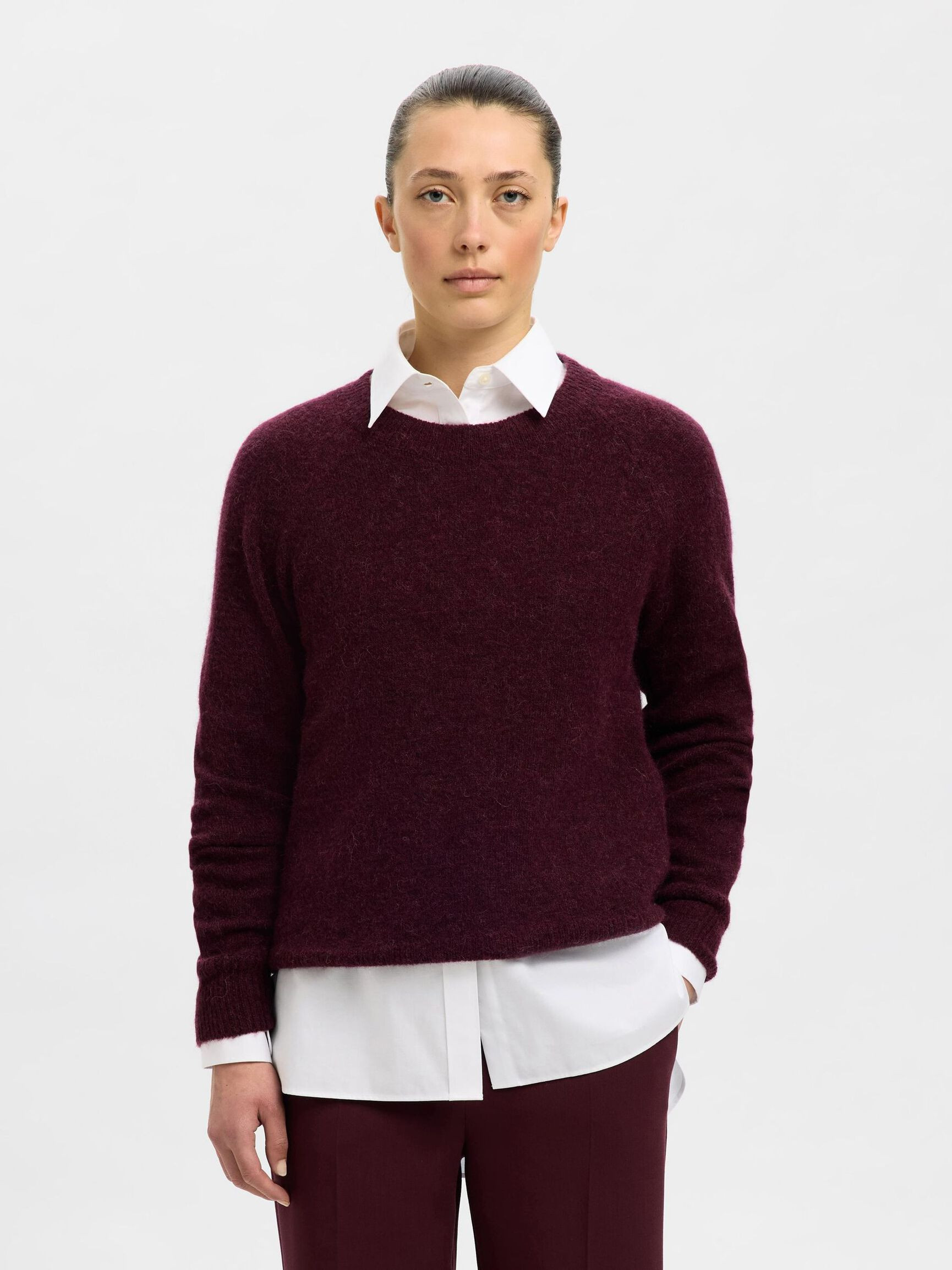 WOOL BLEND JUMPER | Selected