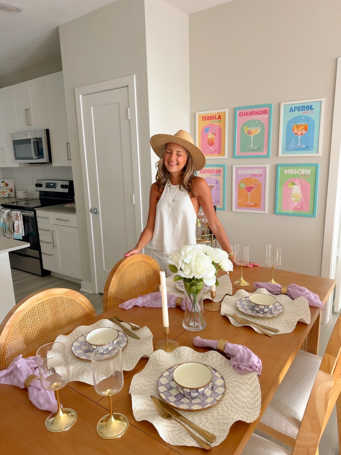 the cutest table scape 💕 featuring my new Mackenzie Childs dishes 

#LTKHome