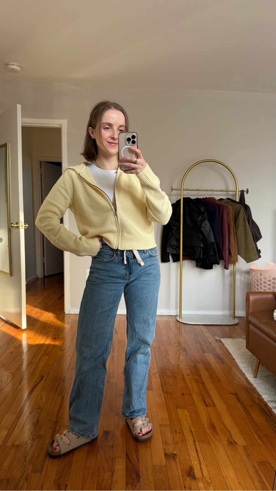 Hawaii beach walk look
Butter yellow cash soft hoodie extra 20% off w/ ADDIT
Drawstring jeans 20% off wearing 25 short 


#LTKootd #LTKTravel #LTKSaleAlert