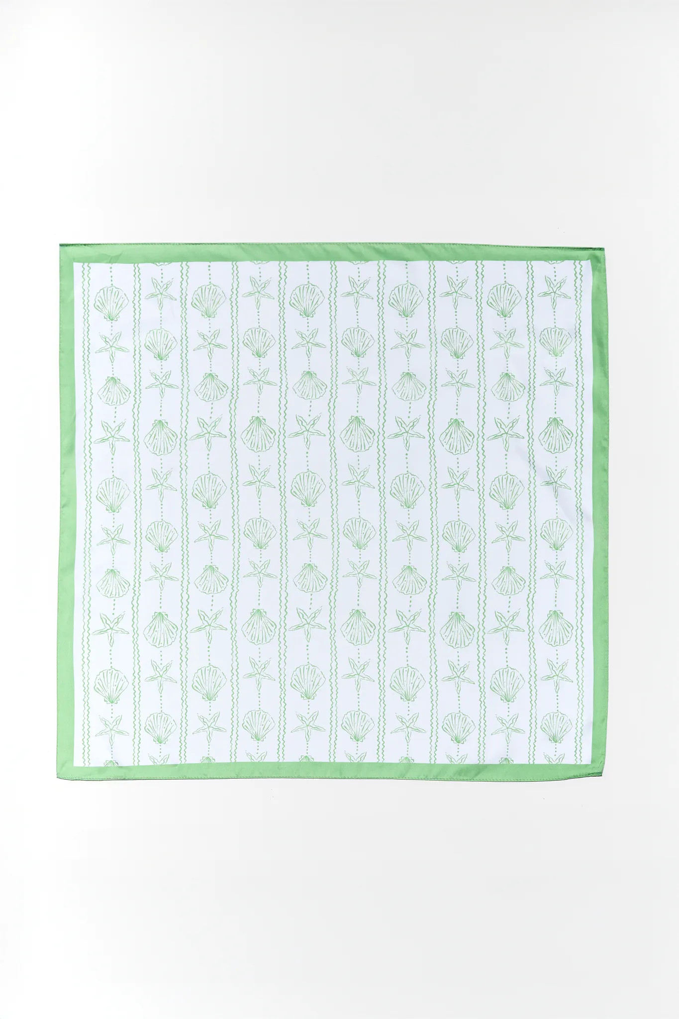 Sheila Green Printed Scarf | Avara