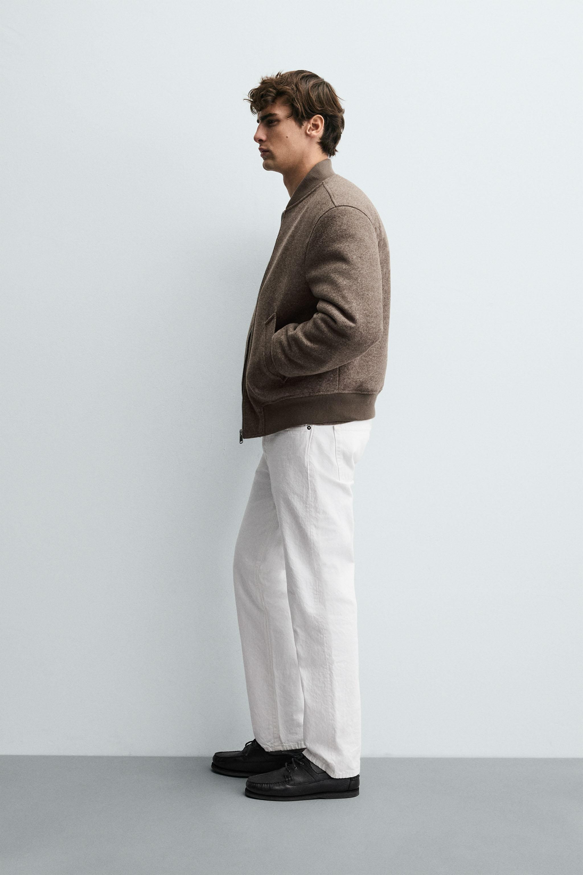 COMBINATION BOMBER JACKET | Zara US