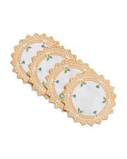 Set Of 4 Linen Blend Circle Danica Cocktail Napkins | New Arrivals | TJ Maxx | TJ Maxx