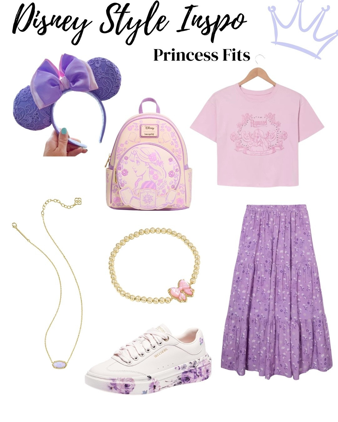 💜 Rapunzel-inspired DisneyBound ✨🌸 A little Tangled magic for Magic Kingdom! 🏰💫 Shop the look on LTK!

#LTKOver40 #LTKootd #LTKmomlife