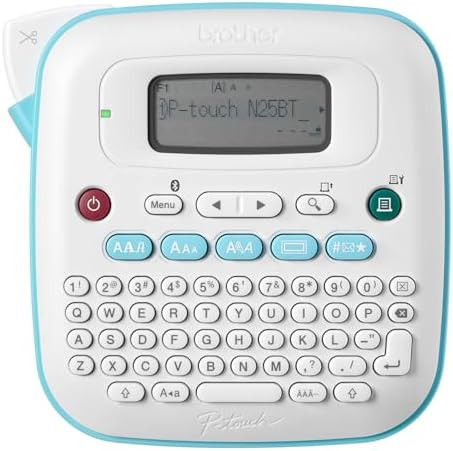 Brother P-Touch PT-N25BT Personal Connected Label Maker, Bluetooth, Design&Print2 app, Portable, ... | Amazon (US)