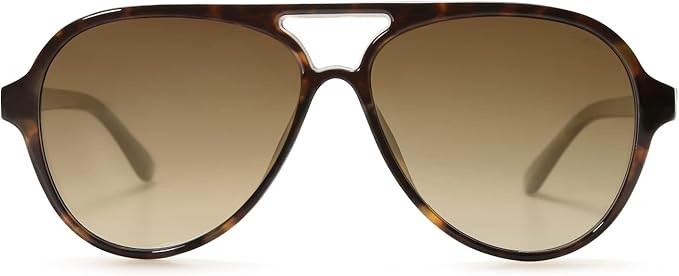 SOJOS Retro Polarized Aviator Sunglasses Womens Mens Classic Double Bridge Sun Glasses SJ2201 | Amazon (US)