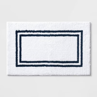 21"x34" Border Bath Rug - Threshold Signature™ | Target