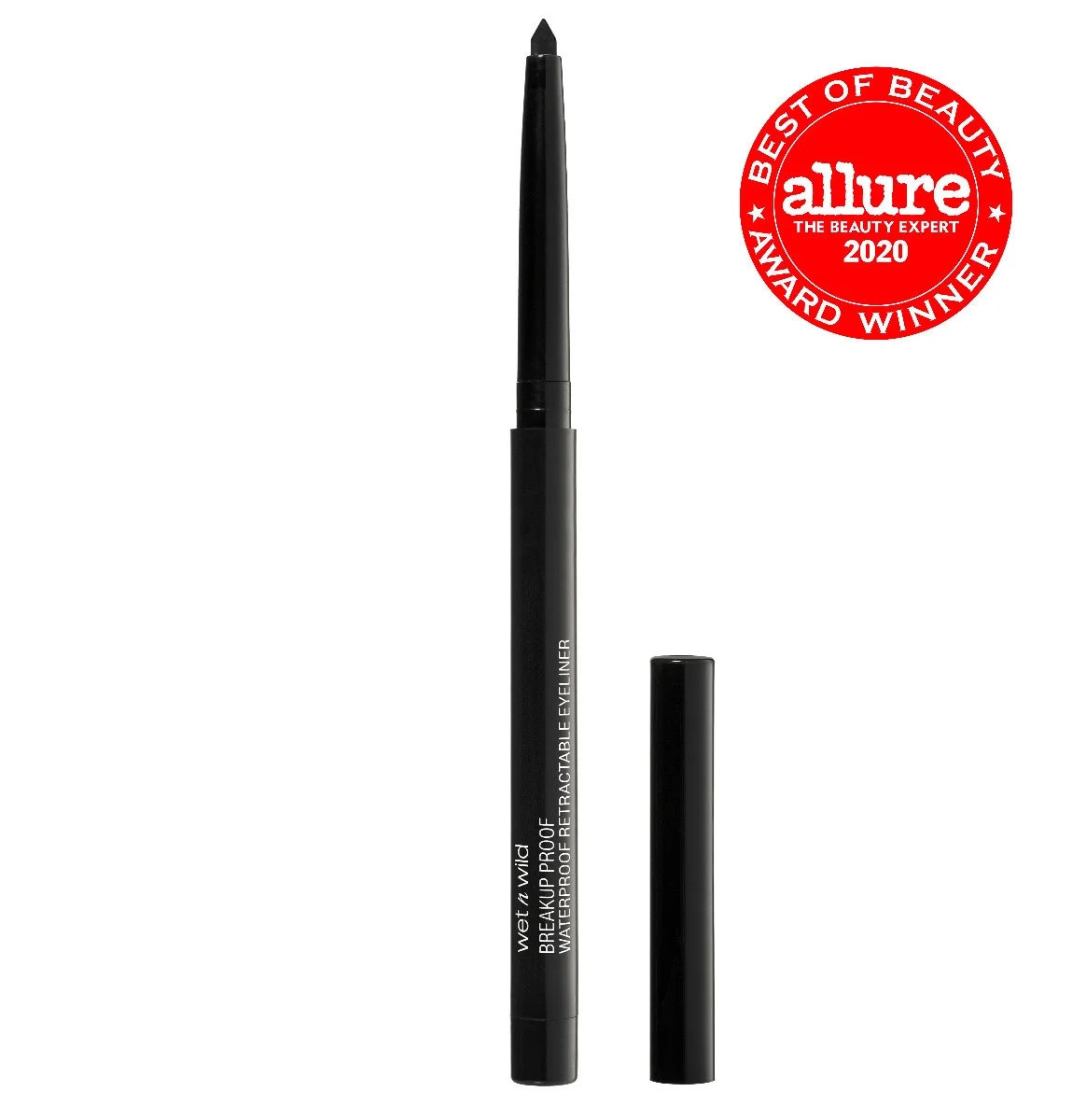 Mega Last Breakup-Proof Retractable Eyeliner- Blackest Black | Wet n Wild | Wet n Wild (US)