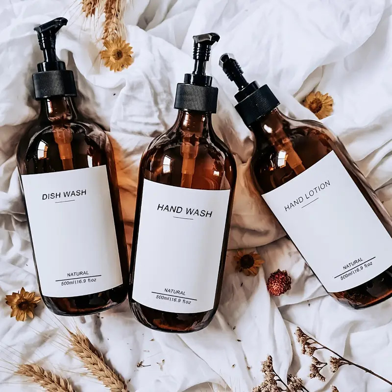 Soap Dispenser Set Countertop Lotion Bottle Pump Lotion - Temu Canada | Temu Affiliate Program