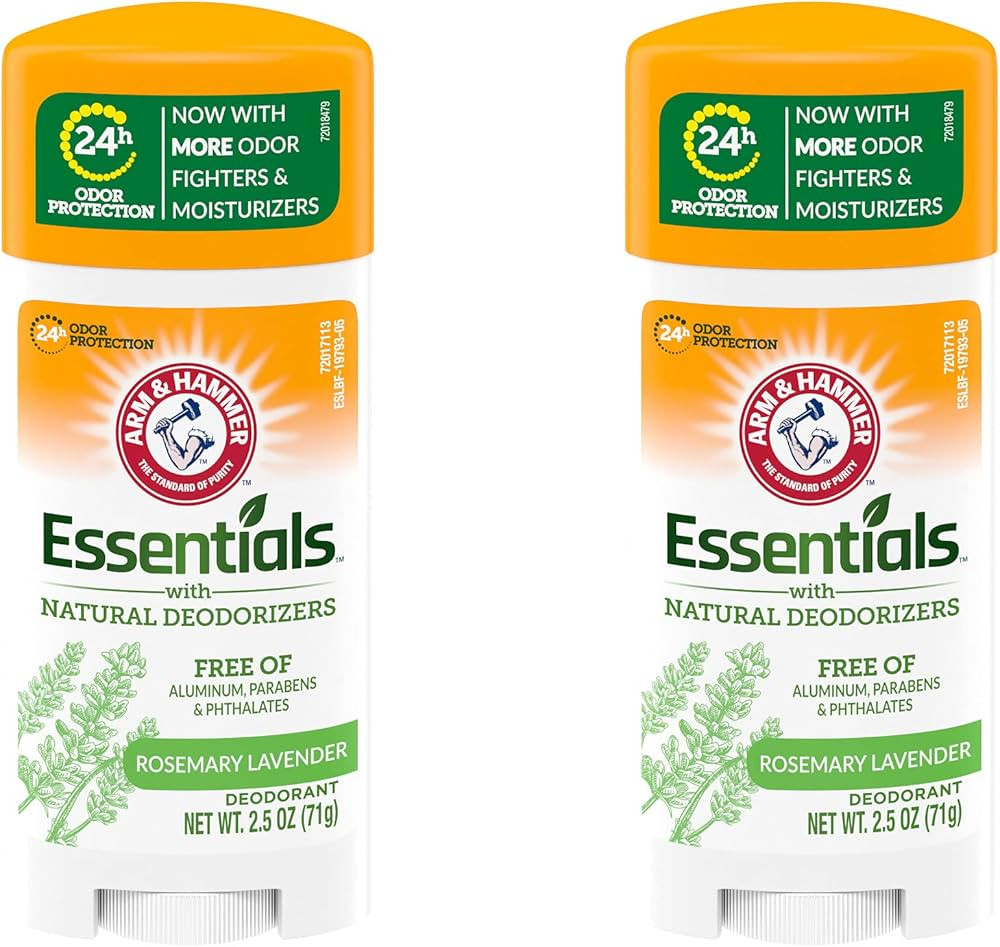 Arm & Hammer Deodorant Rosemary Lavender 2.5oz 2pk | Amazon (US)