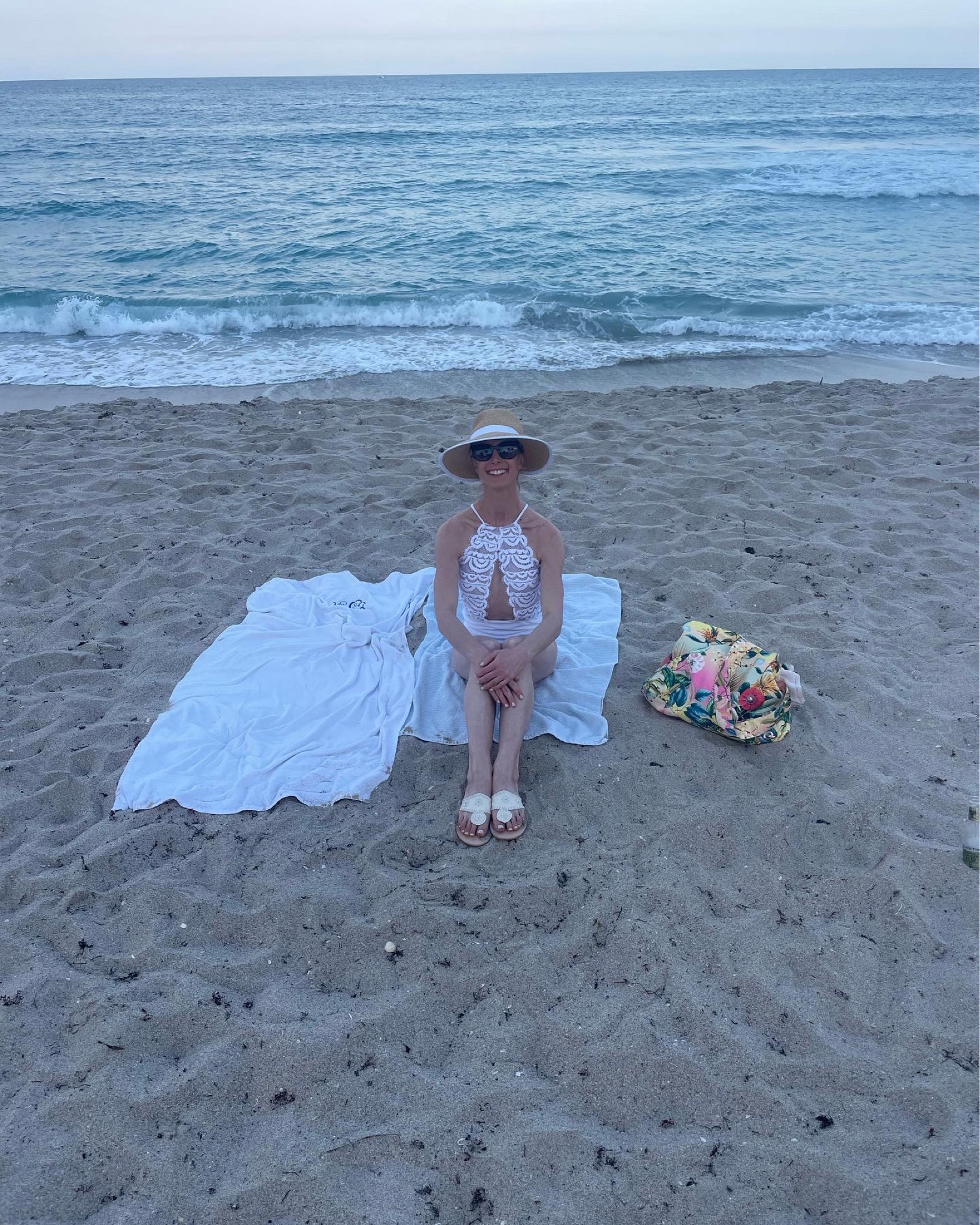 In Palm Beach, Jack Rogers Sandals are wardrobe staples. Synonymous with the timeless elegance that is Palm Beach, the *NEW* Jacks Flat Sandal takes the classic sandal to the next level, focusing on superior fit, comfort, materials, & detail. 

✨ Here’s What’s New:

1. Flexible & comfortable, I have been walking in my new Jacks Flat Sandal ALL over Palm Beach! From Pilates to Worth Avenue, these sandals do not rub or hurt. 

2. Upgraded New Glove Nappa Leather is soft but holds your foot in place. 

✨ Why I’m Obsessed:

🤍 COMFORT 

In the 1st 5 Photos of this Post, my friend snapped a few photos of me wearing my Jacks Flat Sandal as we were leaving one event on Palm Beach & headed to the next. I wore my new sandals in Ivory to TWO Wednesday evening events on the island. 
I was standing from 5-8 PM & my feet never got sore or tired! 

🤍 VERSATILITY

I wear my Jacks Flat Sandal for any occasion. The ivory is a great color to buy because it matches almost everything. 
If you want to try another color that you can mix & match easily, visit JackRogersUSA.com & select “Midnight, Black” or “Luggage.” These are my other favorite colors for a clean, "pair w/ anything" look. 

🤍 WEARABILITY

The Flat Sandal is timelessly chic and comes in a variety of colors. The best part about these sandals is that they can be worn year-round and are perfect for both casual and formal occasions. 

#JacksFlatSandal #JackRogers #lovemyjacks #AD #palmbeachchic @jackrogersusa

#LTKshoecrush #LTKFind #LTKstyletip