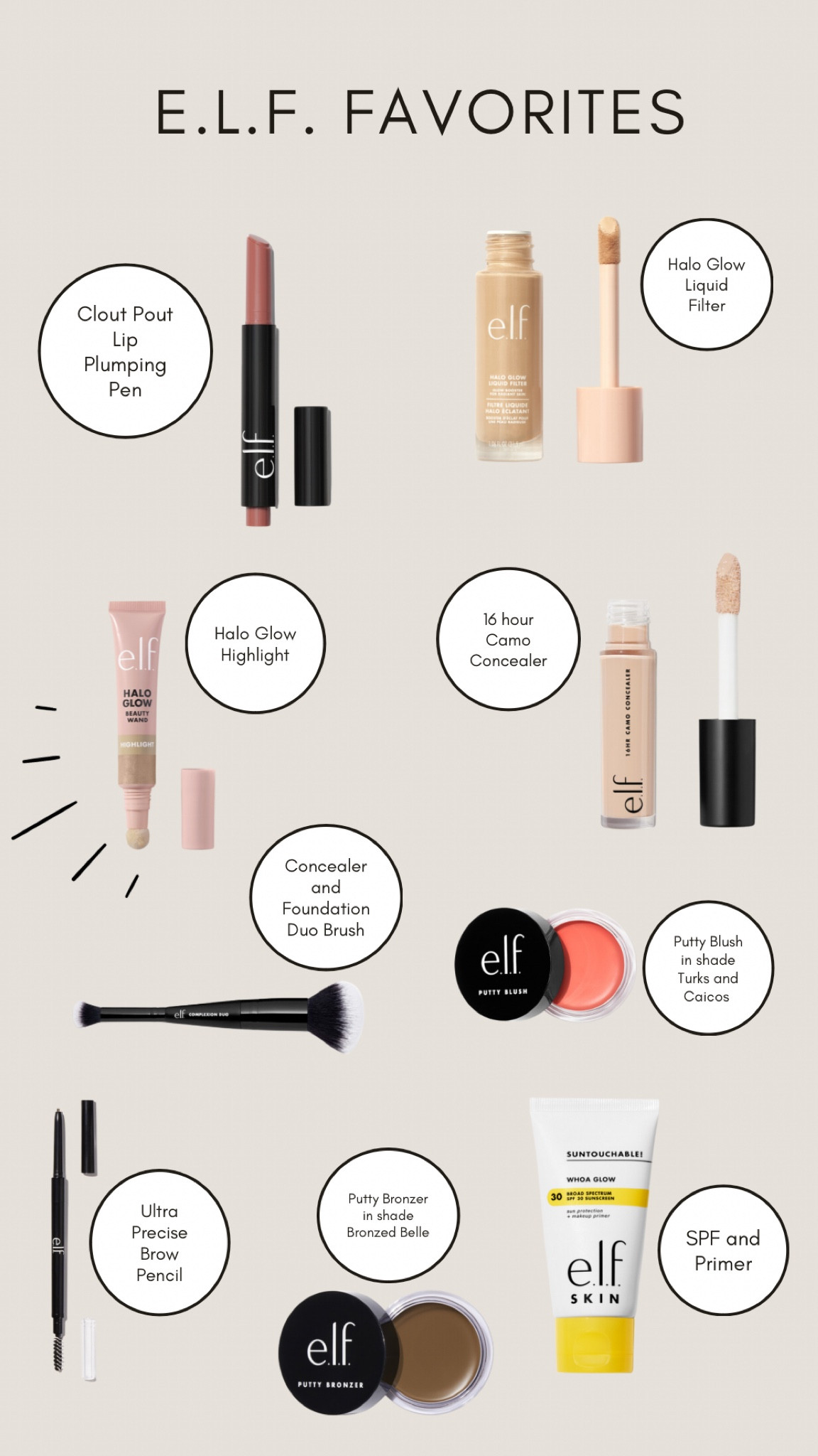 Realized half my makeup bag is now e.l.f.  Sharing some of my very faves! 

#LTKover40 #LTKbeauty