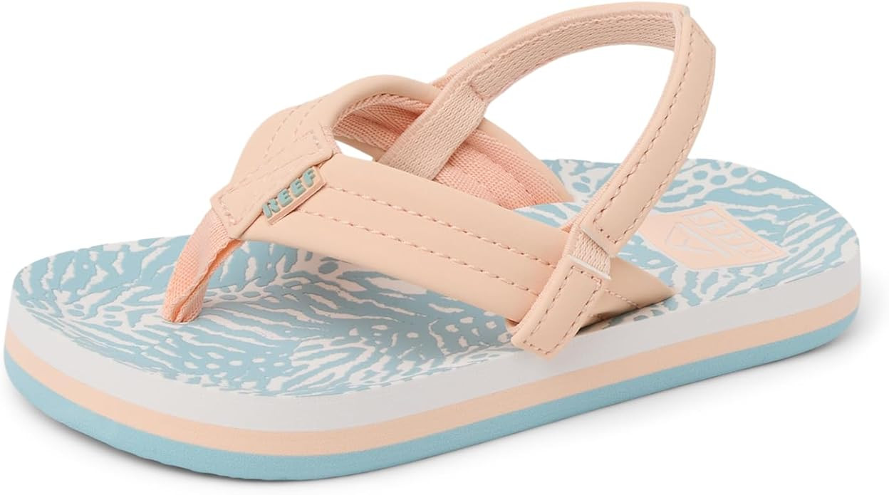 REEF Girls Toddler/Little Kid Ahi Beach Flip Flop, Soft Cushion Footbed, Water Friendly | Amazon (US)