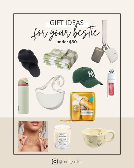 Gift Guide For Your Best Friend. Gift ideas for your bestie.



#LTKGiftGuide #LTKSeasonal #LTKfindsunder50