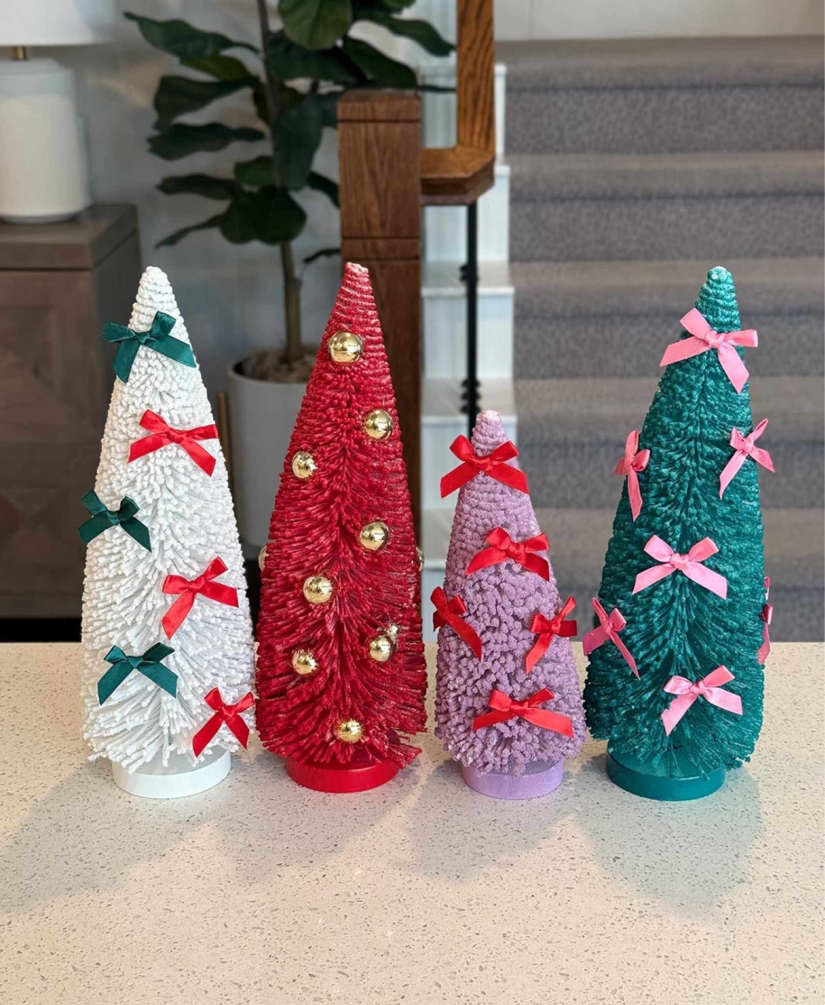 DIY bow bottle brush trees for christmas🎄🎀

Seasonal holidays Christmas trees decorations decor do it yourself fun craft ideas look for less inspired by 

#LTKHoliday #LTKSeasonal #LTKHome