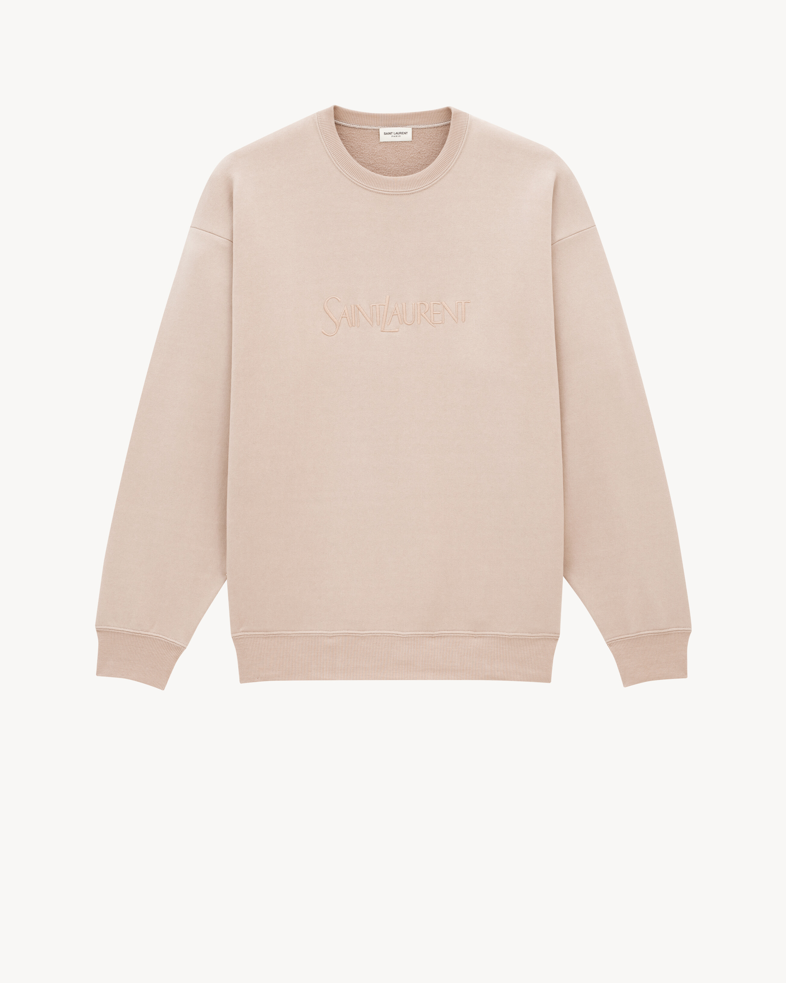 Saint Laurent Saint Laurent Sweatshirt - Pink - Women - S | Saint Laurent Inc. (Global)